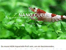 Tablet Screenshot of nano-cube.org